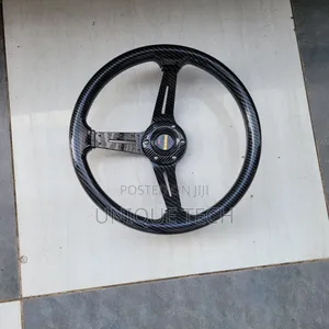 Universal Momo Carbon Fiber Steering Wheel