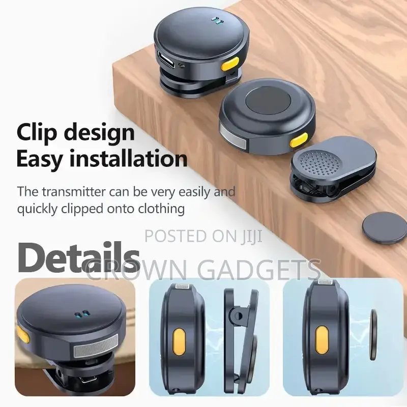 Q8 Wireless Microphone With Charging Case Digital Display