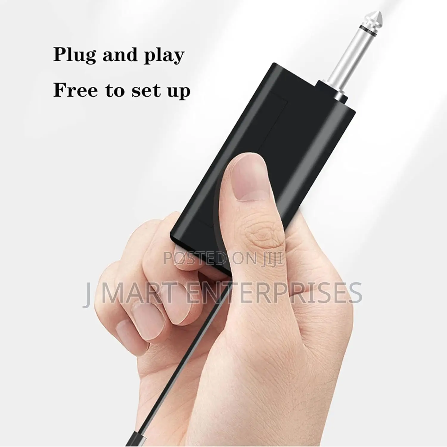 Professional Wireless Microphone Dual Uhf Cordless Dynamic Mic
