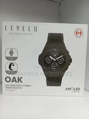 Levelo Oak Automatique Hybrid Smartwatch Bluetooth, Activity Tracker