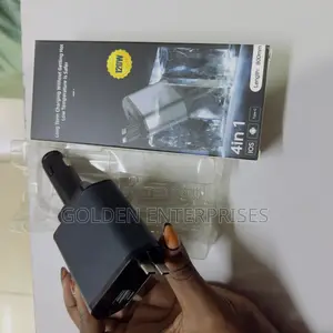 Multi-Port Car Charger With Type-C, Usb Fast Charge, Voltage Display
