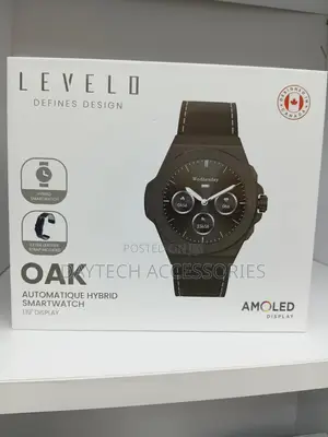 Levelo Oak Automatique Hybrid Smartwatch With Strap