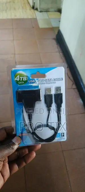 Usb 3.0 to Sata Cable Harddisk Drive Converter Support Upto 4tb