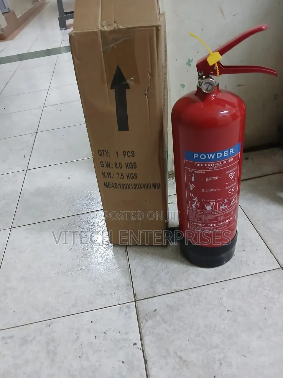 2kg Dry Powder Fire Extinguisher