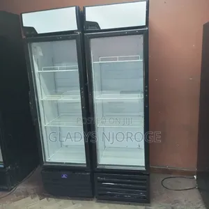 Display Fridge With White Canopy