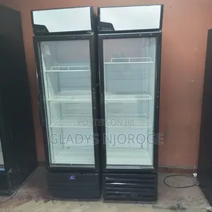 Display Fridge With White Canopy