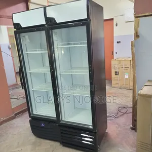 Display Fridge With White Canopy