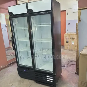 Display Fridge With White Canopy