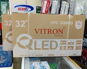 *Vitron 32" Qled * Smart Android Frameless With Bluetooth