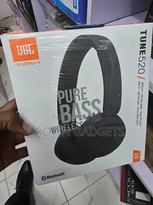 JBL Tune 520 Wireless Headphones Bluetooth 5.3 Pure Bass