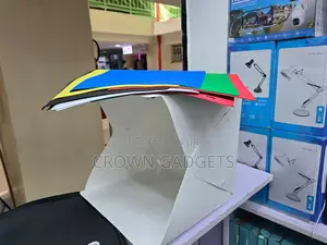 Portable Led Light Box Photo Studio With Color Backgrounds