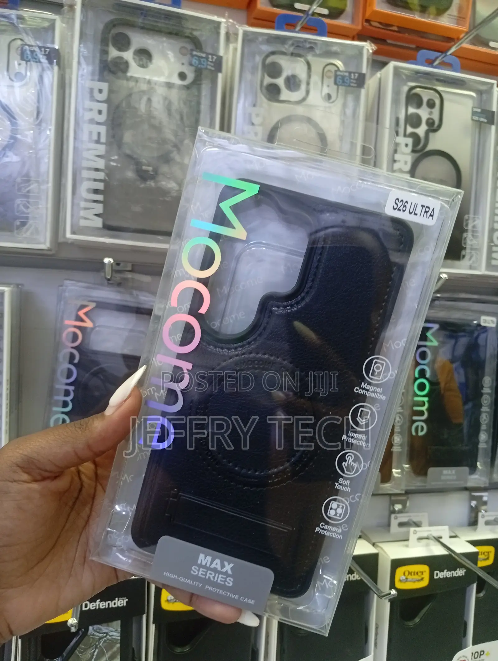 Samsung Galaxy S26 Ultra Soft-Touch Material Protective Case,