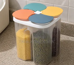 2l 4 Partition Cereal Container