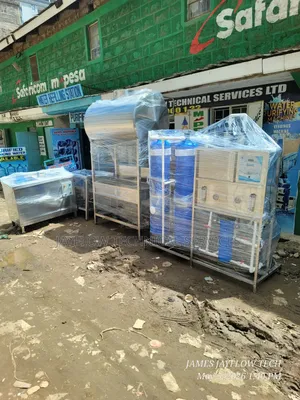 Water Purifier Set Up for Salty Water. 500 LPH