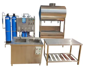 Complete Setup for Water Refilling and Packaging