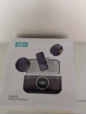 Q81 Wireless Microphone 3 in 1 for iPhone Type C