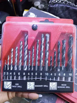 15-Piece Multi Purpose Drill Bit Set