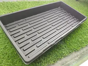 Durable Plastic Hydroponic Tray For Growing Seedlings Or Microgreens