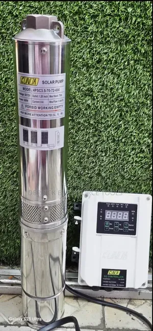 Kunda 70m Solar Submersible Pump 
Comes With the Control Box