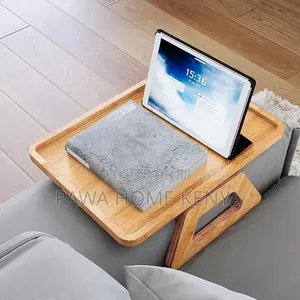Foldable Wooden Sofa Armrest Tray