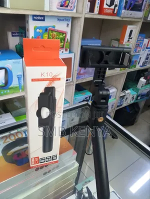  Selfie Stick With Integrated Tripod and Wireless Remote