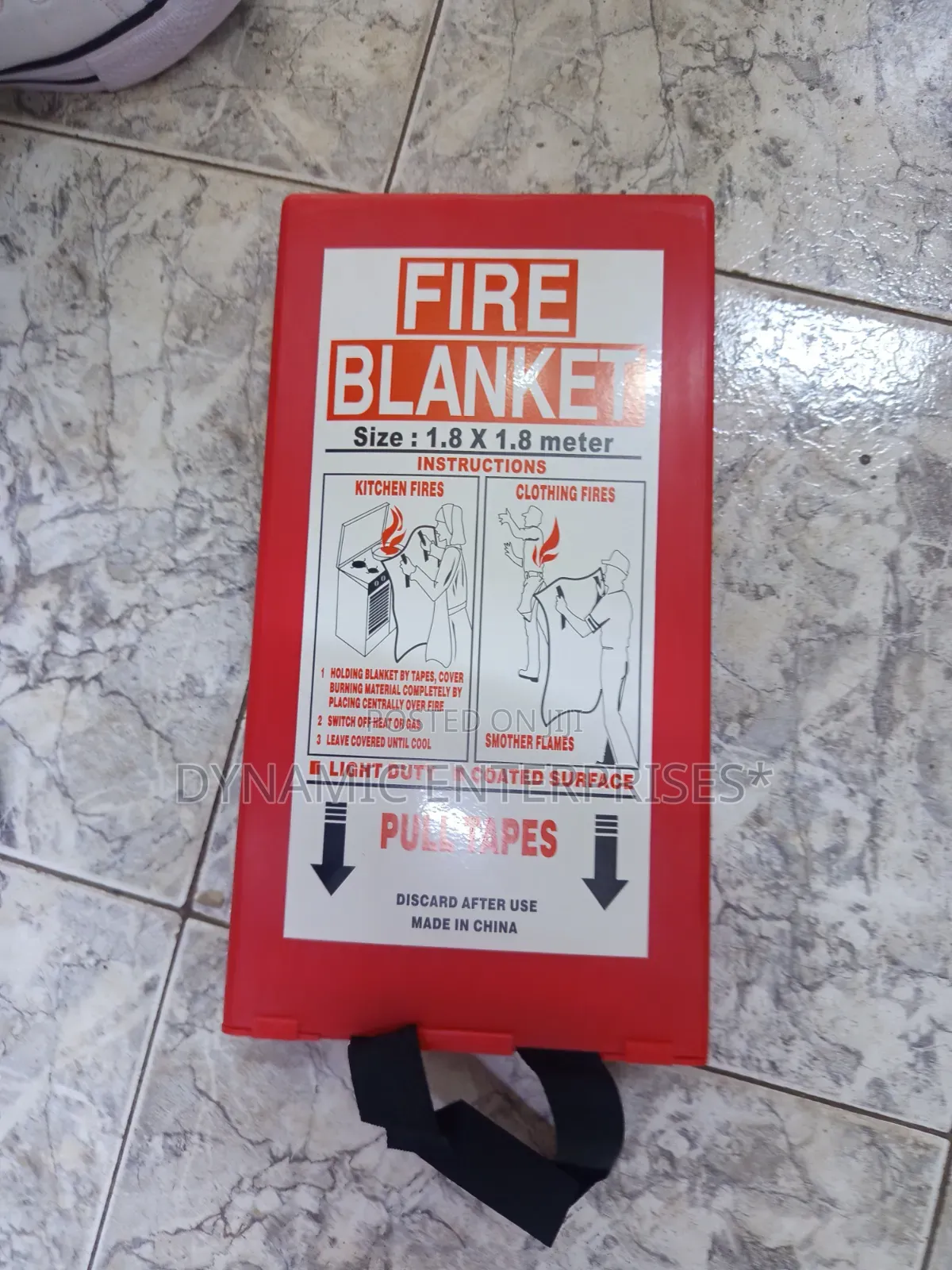 1.8 By 1.8 M Fire Blanket