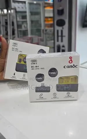 Candc Usb-C Wireless Lavalier Microphone Dc-M4 (2tx + 1rx