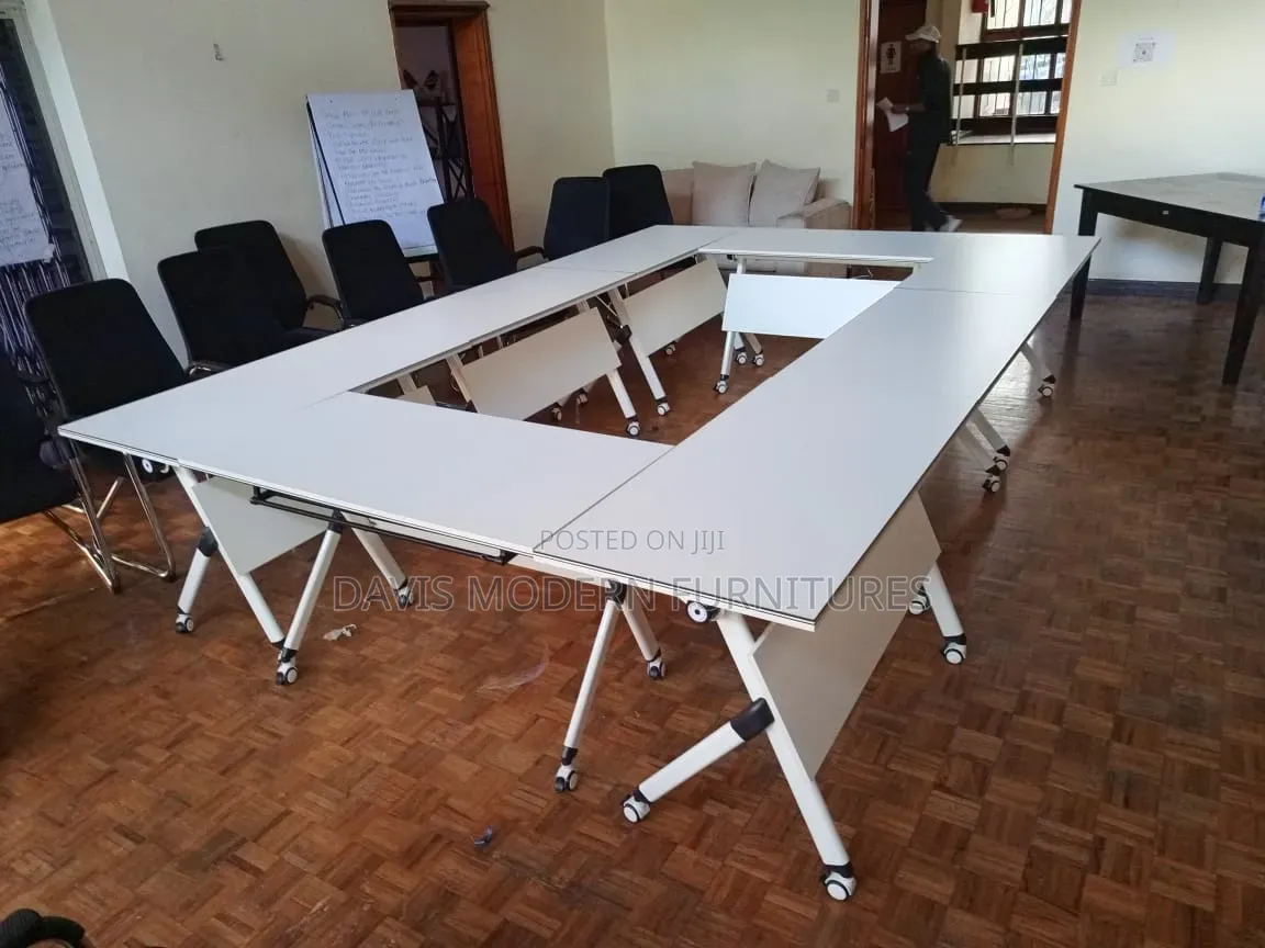 Modular U Shaped Conference Training Table
