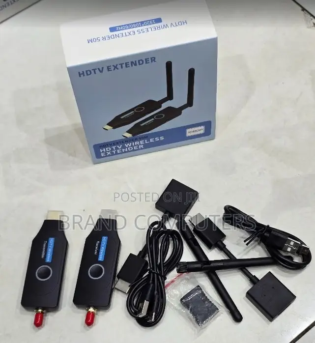 Wireless Hdmi Extender 50m Powered Transmitter Receiver