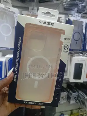 iPhone 16 Pro Max Transparent, Slim-Fit Case