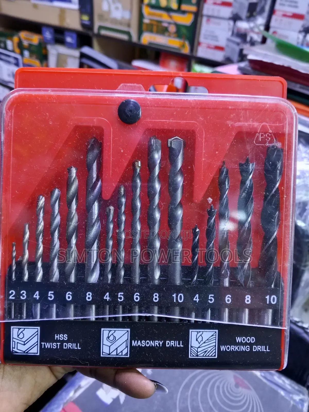 Mixed Multipurpose Drill Bit Set