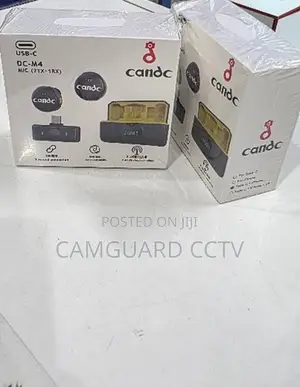 Candc Dual Wireless Clip-on Mic for iPhone Usb-C Devices Dc-M4