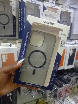 iPhone 15 Pro Max Amber Magnetic Protective Case