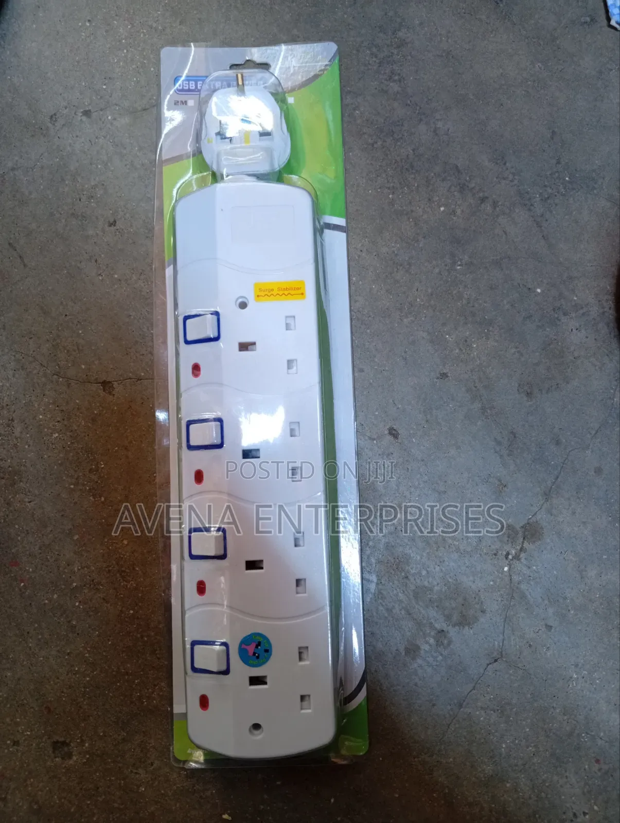 JSB Extension With Surge Protector