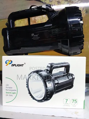 Rechargable Dp Light Torch 75watts