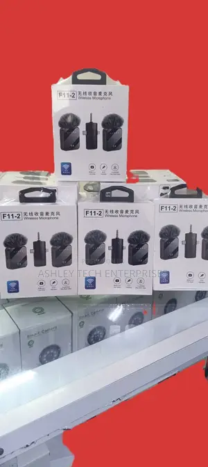 F11-2 Wireless Microphone (3-in-1) – Multi-Device Pro Audio