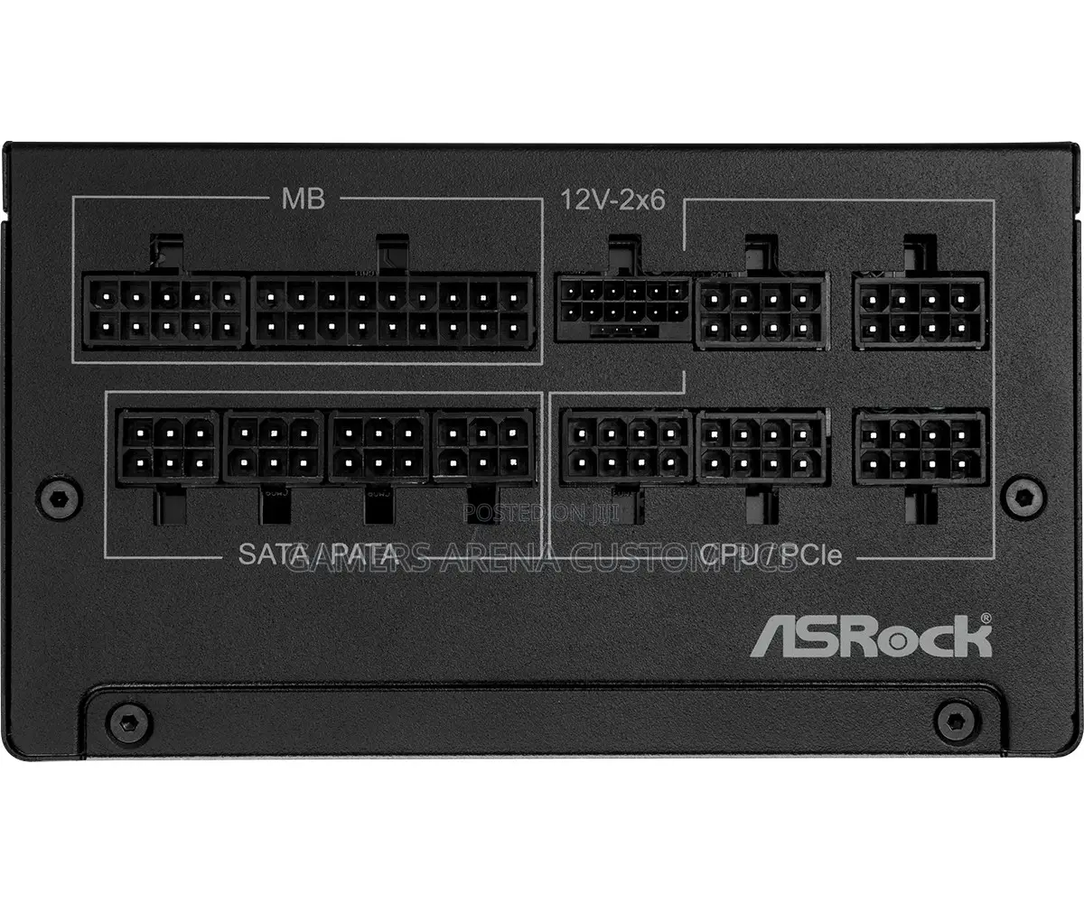 Asrock Sl-850g 850 Watt 80 Plus Gold Atx 3 Fully Modular Power Supply