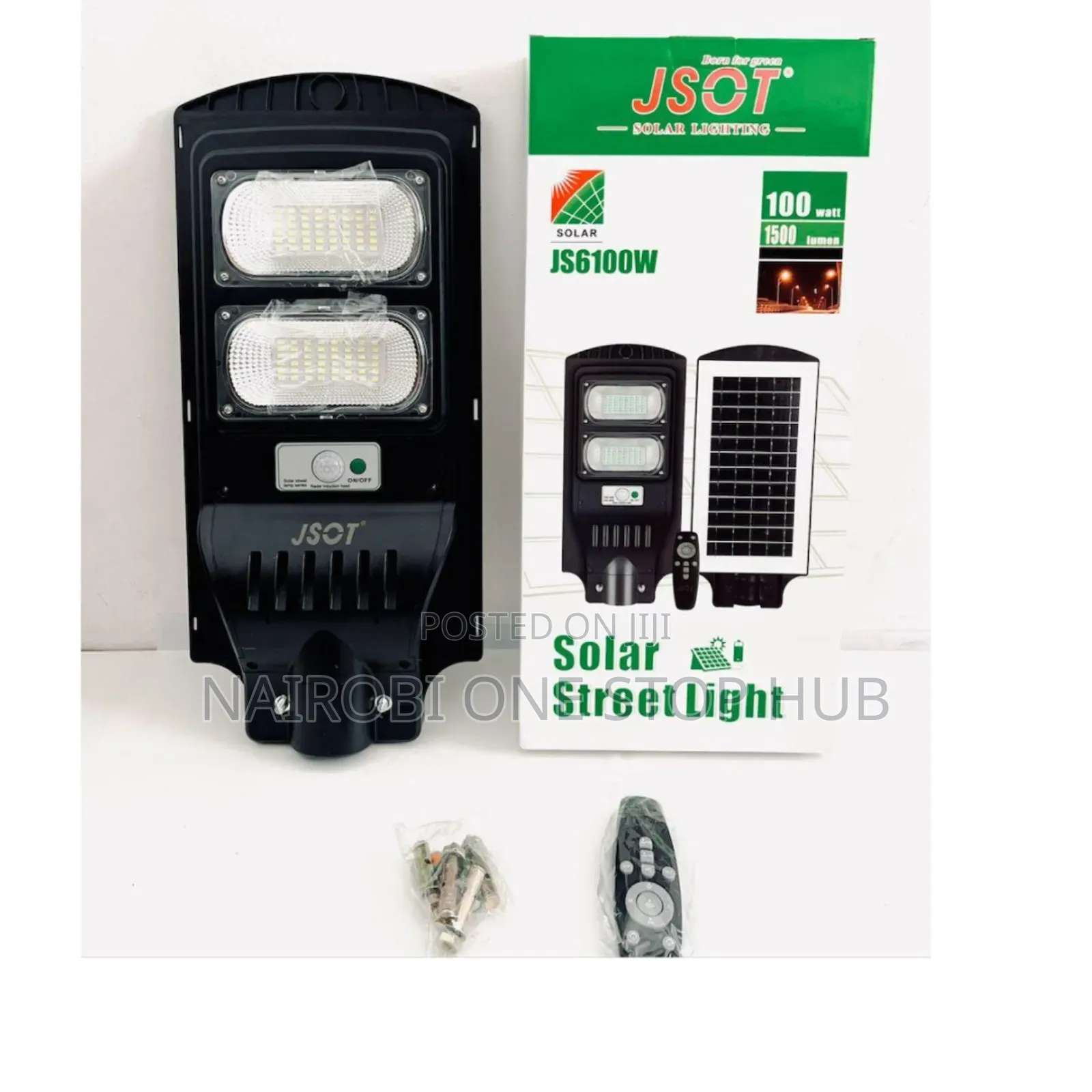 Js-100w Solar Street Light