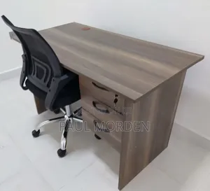 Office Desk and Mesh Chair