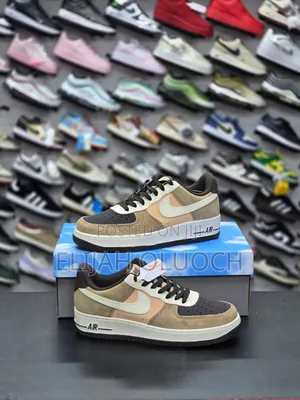 Nike Air Force 1 Low Lv8 Emb "Hemp Coconut Milk" Sneakers