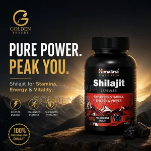 100% Himalayan Shilajit, Boost Energy, Stamina Testosterone 60 Pieces