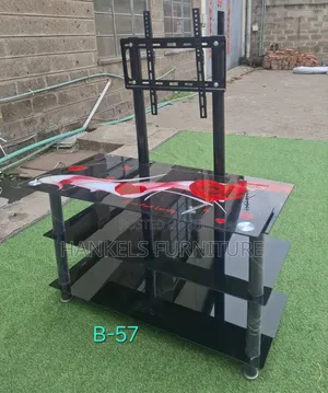 Tampered Glass Tv Stand
