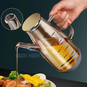 High Borosilicate Glass Oil Bottle With Silicone Base