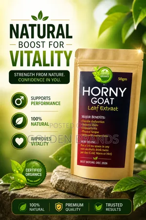 Organic Horny Goat Leaf Extract – 50g