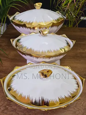 3pcs Ceramic Serving Dishes