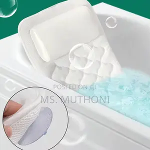 Full Body Bathtub Pillow With 3d Mesh Material for Neck Back Support