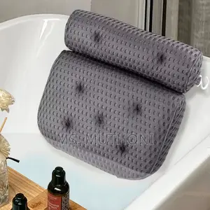Premium Bathtub Pillow With Powerful Suction Cups