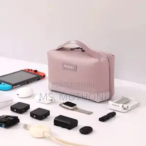 Stylish, Compact, and Functional Travel Toiletry Makeup Storage Bag,