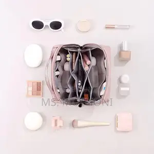 Stylish, Compact, and Functional Travel Toiletry Makeup Storage Bag,