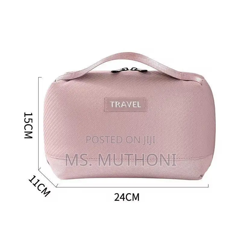 Stylish, Compact, and Functional Travel Toiletry Makeup Storage Bag,